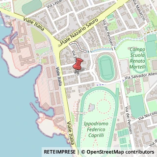 Mappa Via Francesco Baracca, 14, 57128 Livorno, Livorno (Toscana)