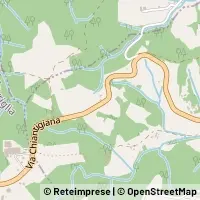 Map Montevarchi