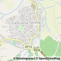 Map Casciana Terme Lari