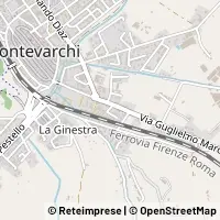 Map Montevarchi