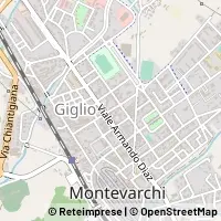 Map Montevarchi