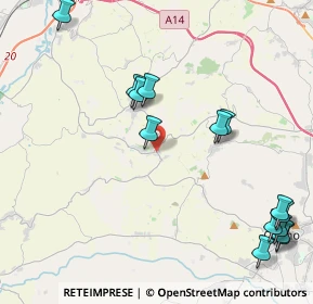 Mappa Via della Caccia, 60020 Polverigi AN, Italia (5.40643)