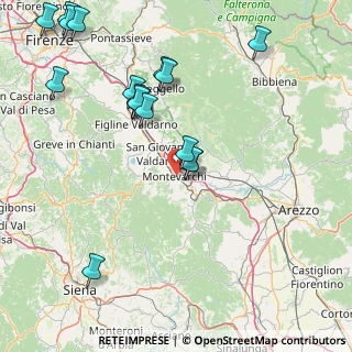 Mappa 52025 Montevarchi AR, Italia (20.07471)