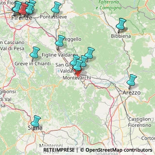 Mappa 52025 Montevarchi AR, Italia (25.58222)