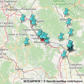 Mappa 52025 Montevarchi AR, Italia (17.123)