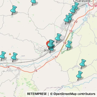 Mappa Via Torrione, 60035 Jesi AN, Italia (5.436)