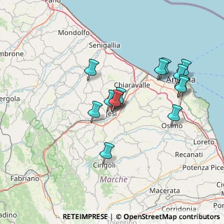 Mappa Via Torrione, 60035 Jesi AN, Italia (14.06308)
