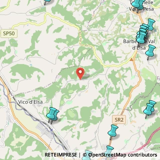 Mappa Località Pastine, 50021 Barberino Tavarnelle FI, Italia (4.101)