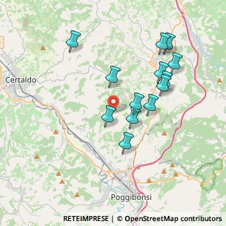 Mappa Località Pastine, 50021 Barberino Tavarnelle FI, Italia (3.69308)