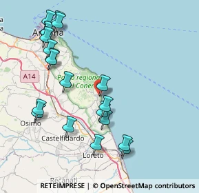 Mappa Via San Michele, 60020 Sirolo AN, Italia (9.237)