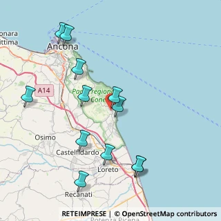 Mappa Via Don Minzoni, 60020 Sirolo AN, Italia (9.04167)
