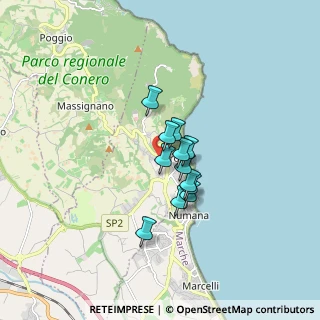 Mappa Via Don Minzoni, 60020 Sirolo AN, Italia (1.0575)