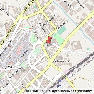 Mappa Piazzale San Savino, 3/A, 60035 Jesi, Ancona (Marche)