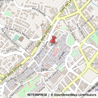 Mappa Piazza federico ii 6, 60035 Jesi, Ancona (Marche)