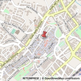 Mappa Piazza Federico II, 8, 60035 Jesi, Ancona (Marche)