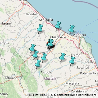 Mappa 60035 Jesi AN, Italia (8.52438)