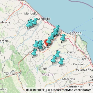 Mappa 60035 Jesi AN, Italia (11.53188)