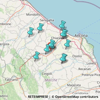 Mappa 60035 Jesi AN, Italia (10.61417)