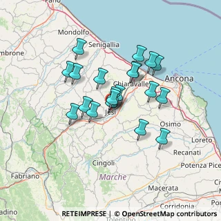 Mappa 60035 Jesi AN, Italia (11.3345)