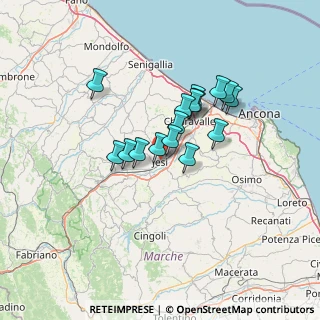 Mappa 60035 Jesi AN, Italia (10.38063)