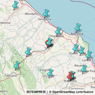 Mappa 60035 Jesi AN, Italia (21.86111)