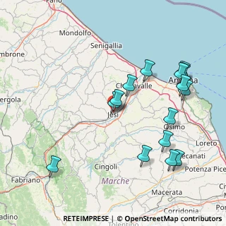 Mappa 60035 Jesi AN, Italia (17.93733)