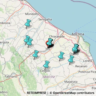 Mappa 60035 Jesi AN, Italia (11.7345)