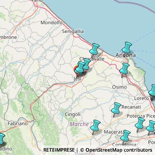 Mappa 60035 Jesi AN, Italia (29.01333)