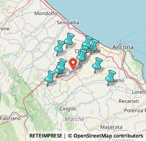 Mappa 60035 Jesi AN, Italia (9.26364)