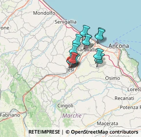 Mappa 60035 Jesi AN, Italia (8.86)