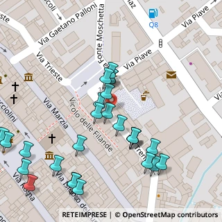 Mappa Piazzale dell'Antica Gora, 52025 Montevarchi AR, Italia (0.06667)