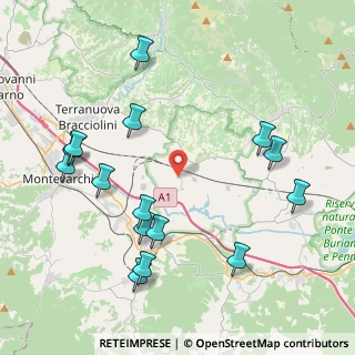 Mappa Strada Comunale di Monticello, 52028 Terranuova Bracciolini AR, Italia (4.88)