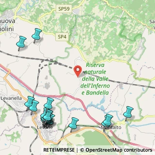 Mappa Strada Comunale di Monticello, 52028 Terranuova Bracciolini AR, Italia (3.3645)