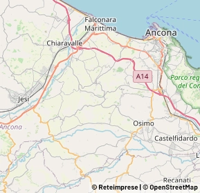 Mappa 60020 Polverigi AN, Italia (10.071)