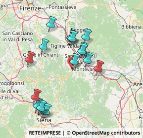 Mappa Via Cassia, 52022 Cavriglia AR, Italia (15.57333)