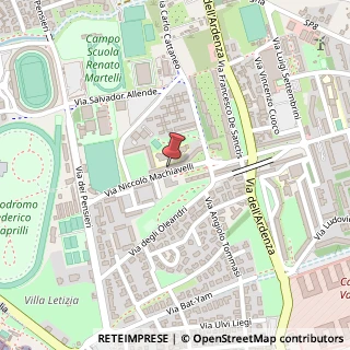Mappa Via Niccol? Machiavelli, 9, 57128 Livorno LI, Italia, 57128 Livorno, Livorno (Toscana)