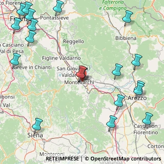 Mappa Località Campagna, 52025 Montevarchi AR, Italia (24.668)