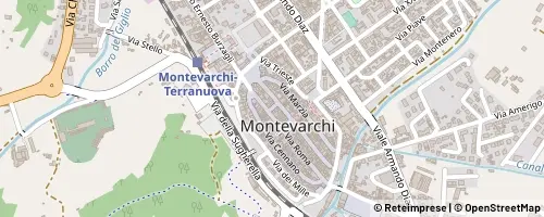Mappa Montevarchi