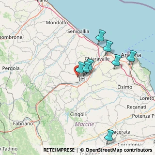 Mappa Via Gola della Rossa, 60035 Jesi AN, Italia (24.06364)