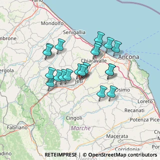 Mappa P.le San Savino, 60035 Jesi AN, Italia (11.8)