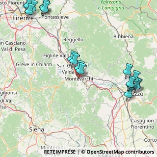 Mappa Via Marzia, 52025 Montevarchi AR, Italia (23.75778)