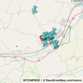 Mappa Via Egisto Paladini, 60035 Jesi AN, Italia (2.13)