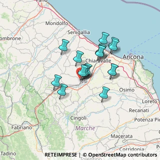 Mappa Via E. Paladini, 60035 Jesi AN, Italia (10.47647)