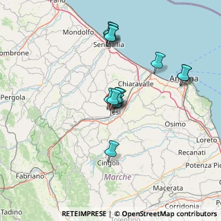 Mappa Via Egisto Paladini, 60035 Jesi AN, Italia (13.10154)