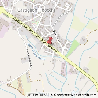 Mappa Strada provinciale 1 Setteponti, 3 52029, 52029 Castiglion Fibocchi, Arezzo (Toscana)