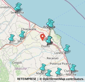 Mappa Via Coppo, 60020 Offagna AN, Italia (19.27643)