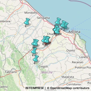 Mappa Corso Giacomo Matteotti, 60035 Jesi AN, Italia (11.30533)