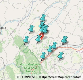 Mappa Via Farneto, 60030 Serra De' conti AN, Italia (5.19588)