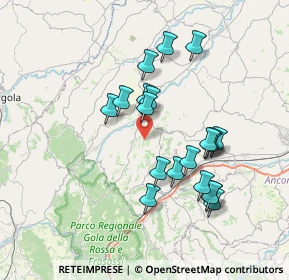 Mappa Via Farneto, 60030 Serra De' conti AN, Italia (6.866)