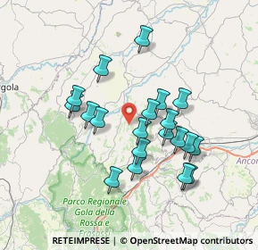 Mappa Via Farneto, 60030 Serra De' conti AN, Italia (6.521)